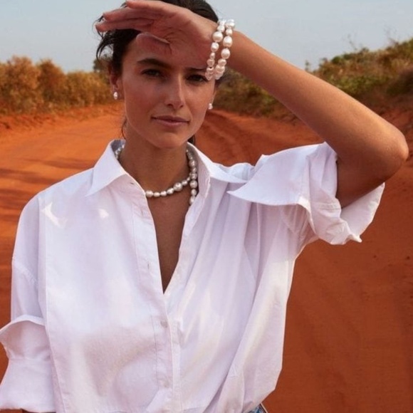 Vintage Freshwater Pearl necklace and bracelet set - Picture 1 of 6